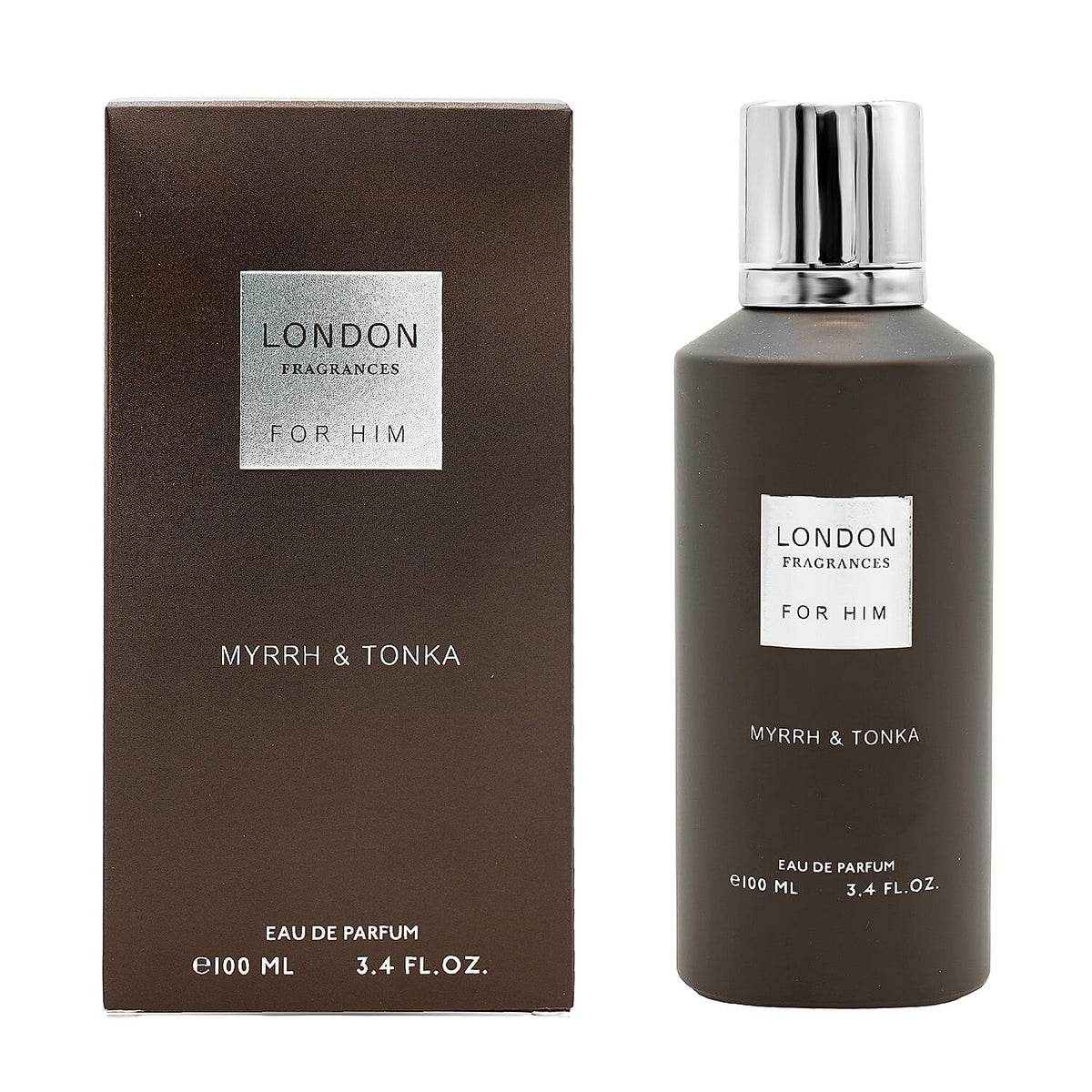 London Fragrances - Myrrh &amp; Tonka Eau De Parfum For Him (100ml) 7788310 0