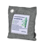 Set of 5 - Bamboo Charcoal Air Purifier Bags (200gx5) - Grey