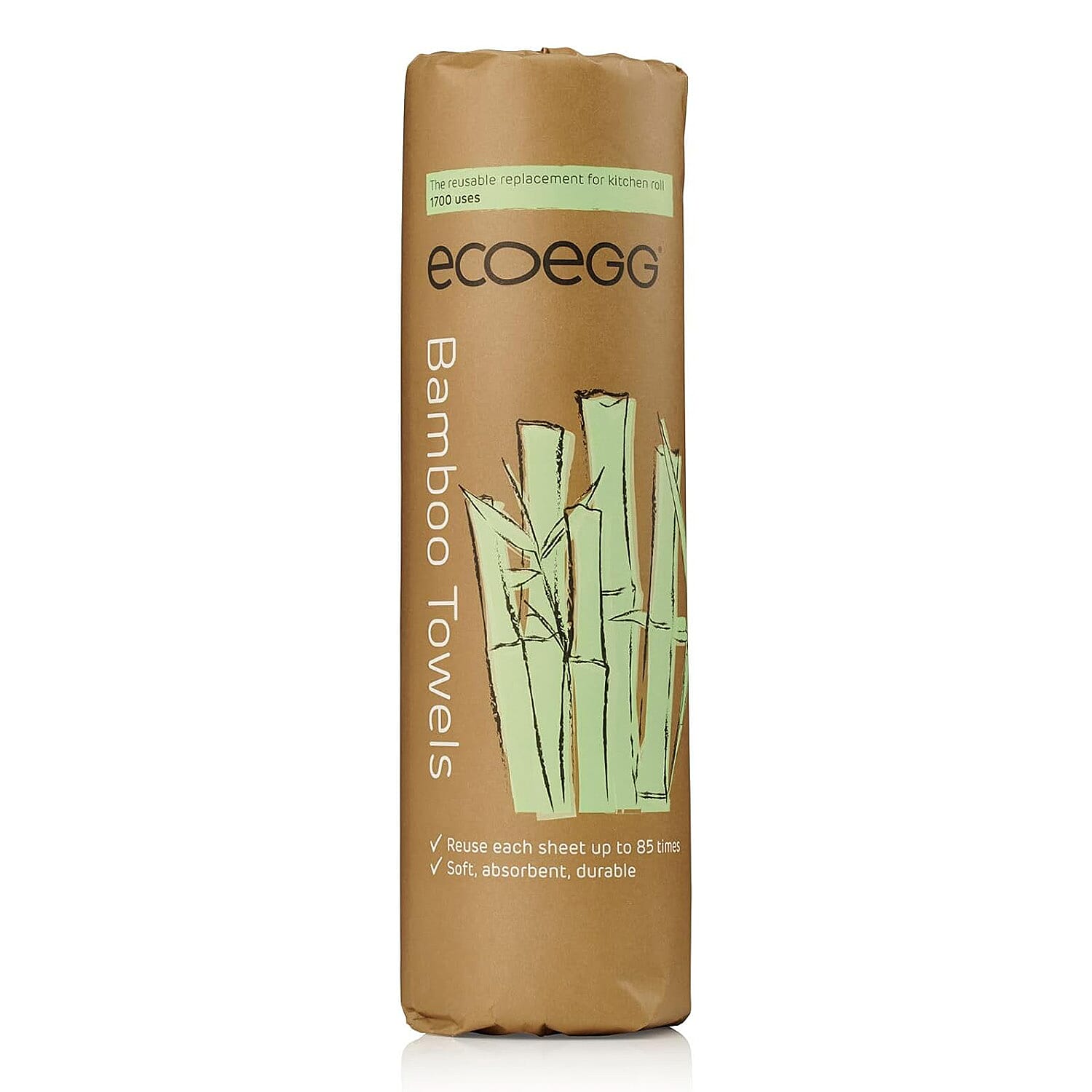 Ecoegg Bamboo Towels (20 Sheets) - Green 8519276 0