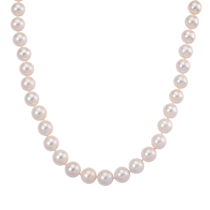 AAAA Rare Size Edison Pearl (12-14MM) Necklace (20 Inch) with Magnetic Clasp in Yellow Gold Plated Sterling Silver 500.00 Ct. 8193941 1