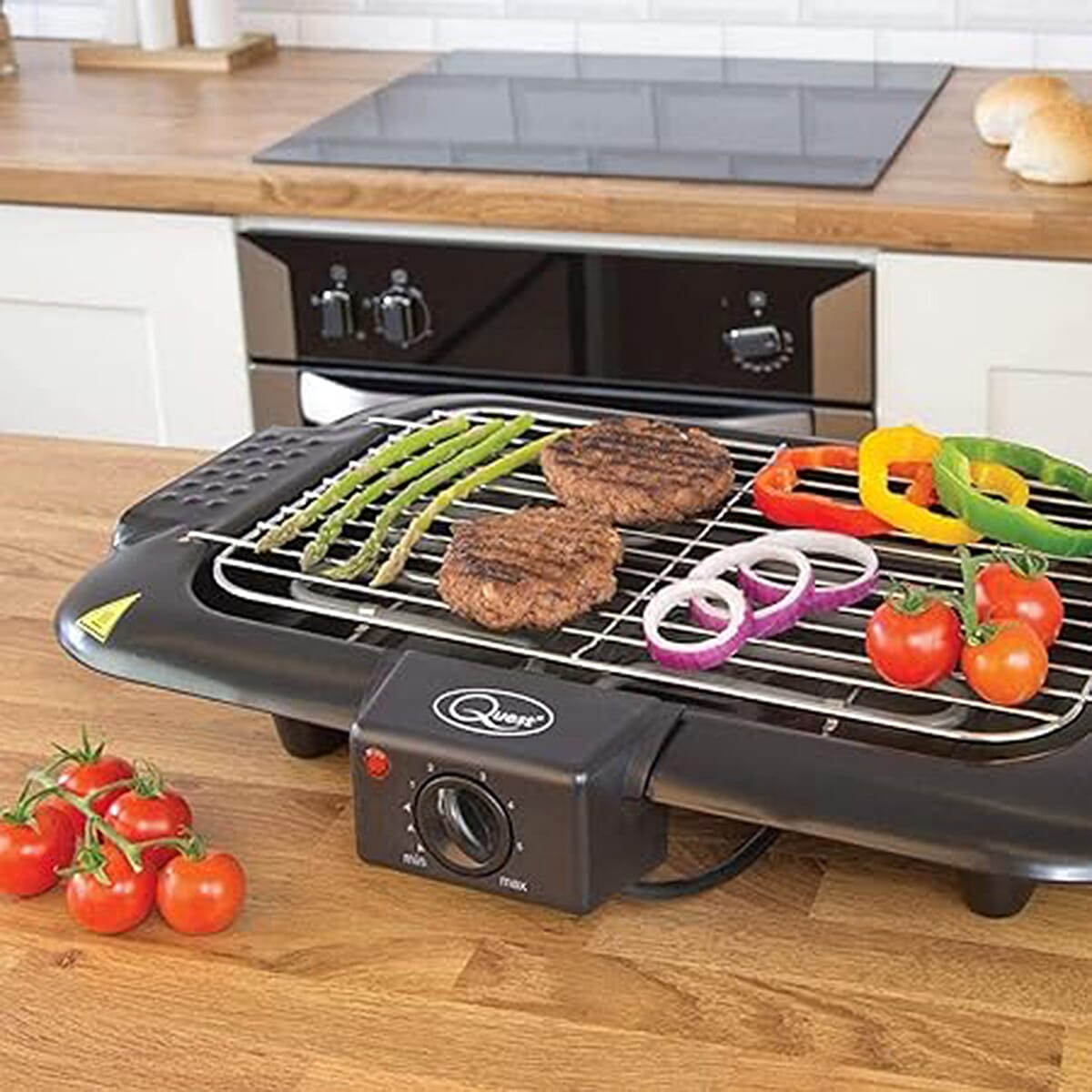 Quest Electric BBQ Grill -  2000W - Black 7765181 1
