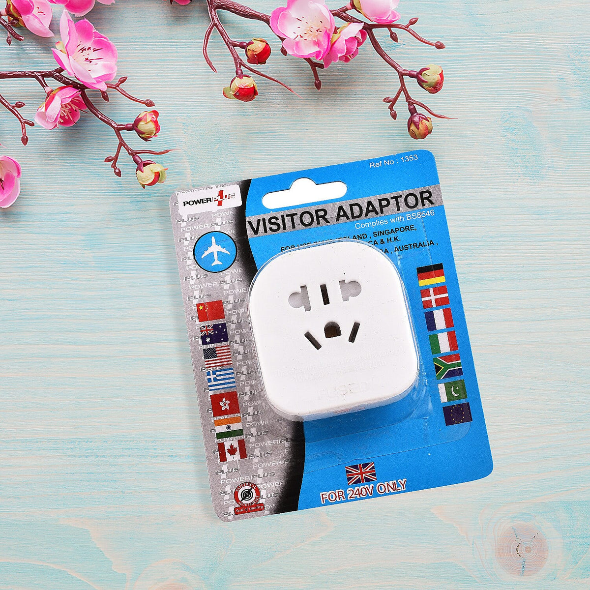 PowerPlus: Electrical US Tourist Adapter 7080583 4