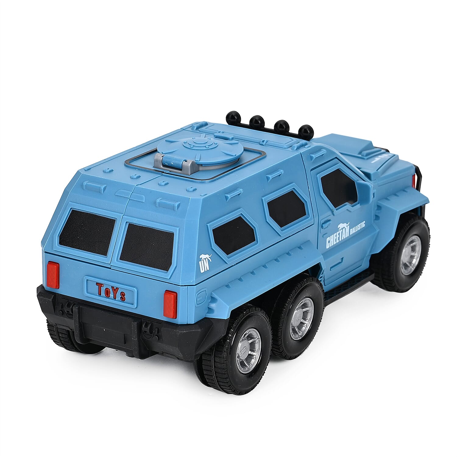 Electronic Light Music Army Truck - Blue 7843676 3