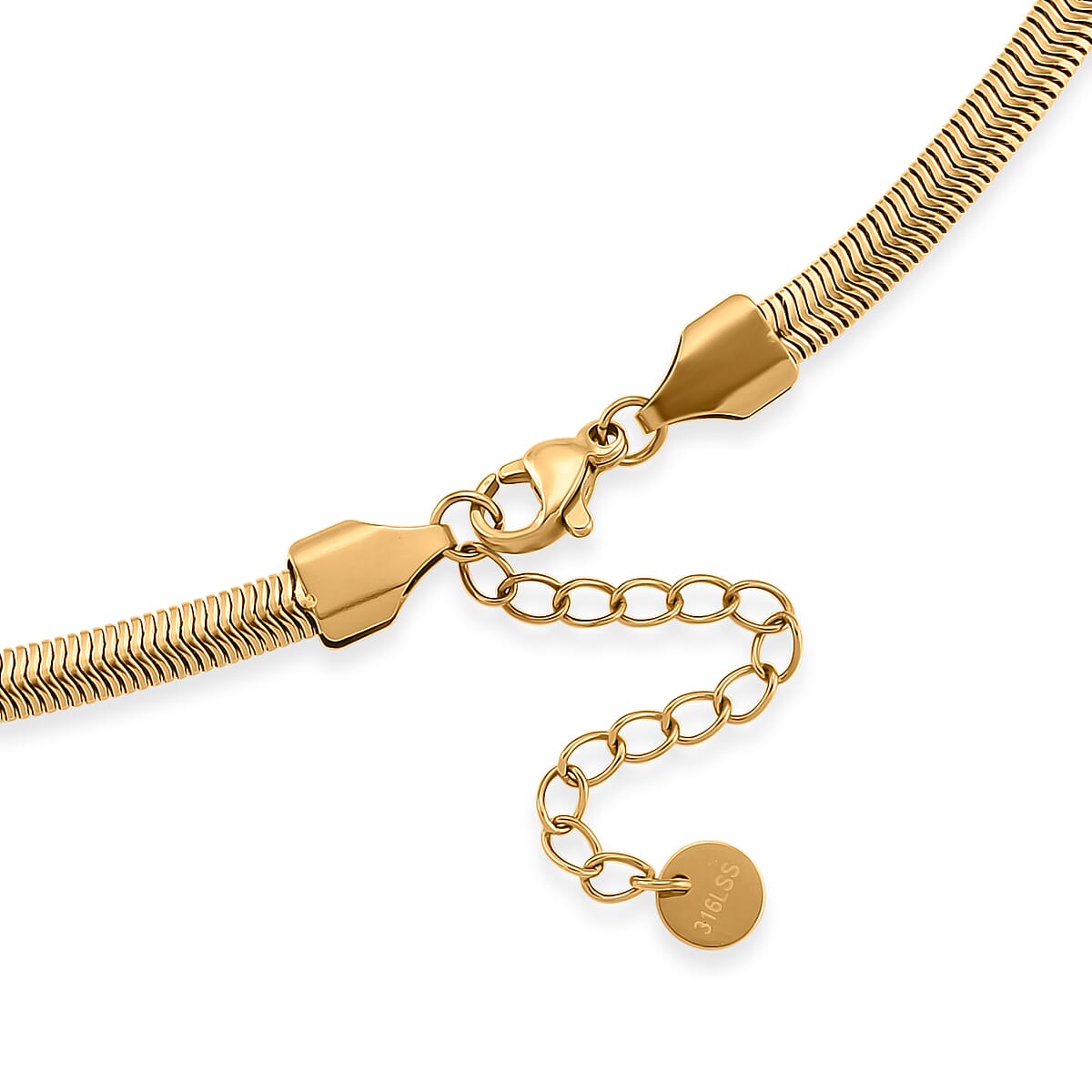 Designer inspired - Serpent  Necklace (Size - 24.50) V32513120 5