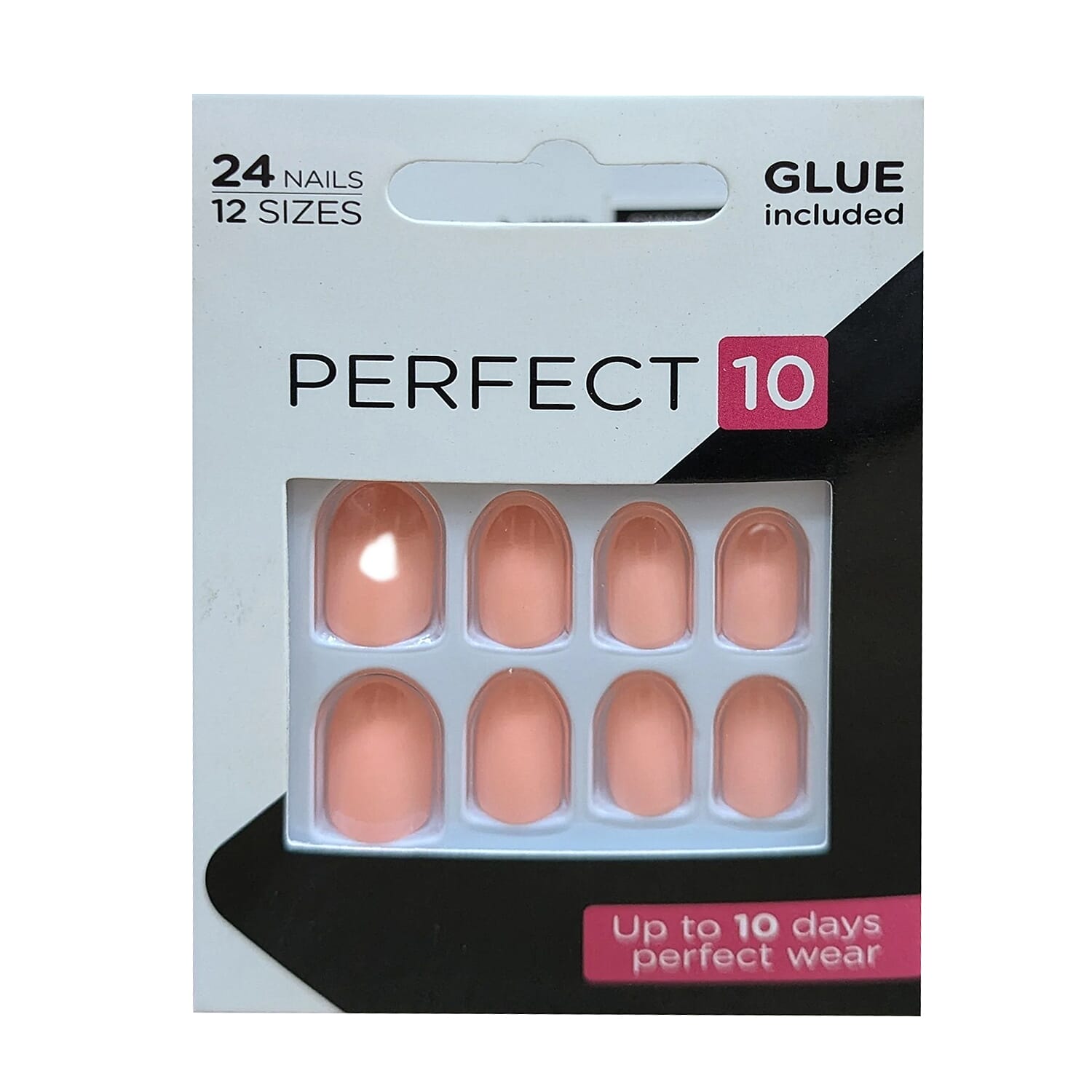 Elegant Touch Perfect 10 False Nails - Coral 7981145 0