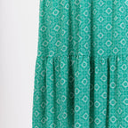 Emelia Printed Midi Dress (Size S) - Jade