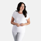 Emelia Viscose Top (Size 1x1 ) - White