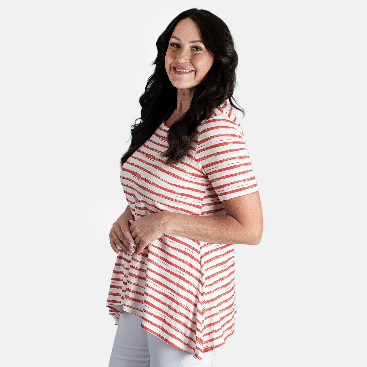 Emelia Viscose Top (Size 1x1 cm) - Red V32612550 0