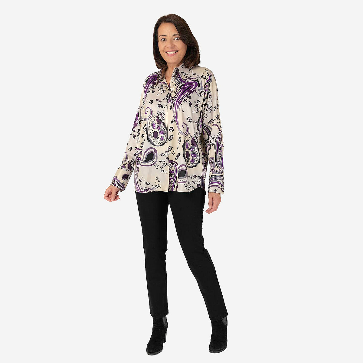 Emily Shirt  - Purple V32608897 0