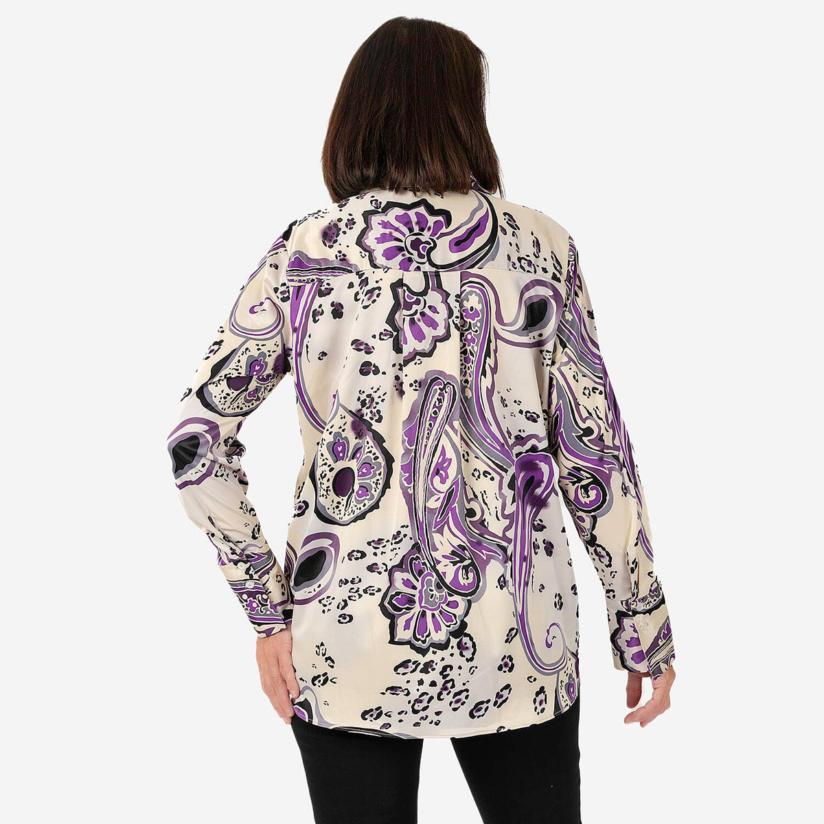 Emily Shirt  - Purple V32608897 3