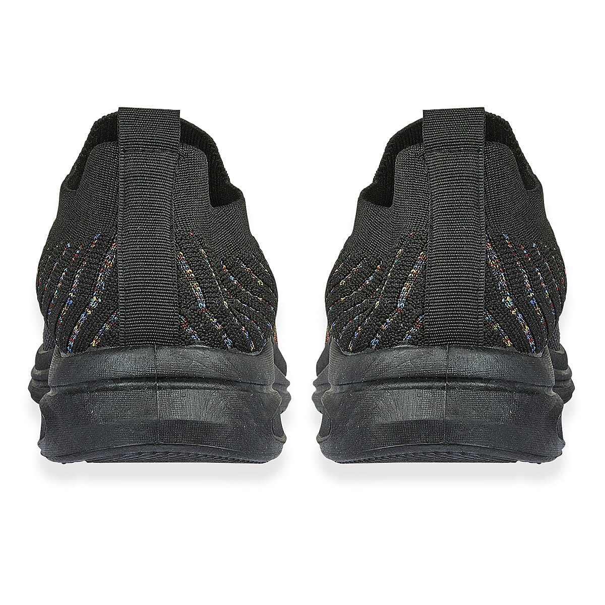 Emma Appletini Fly Knit Casual Trainer (Size 7) - Black 8321907 2
