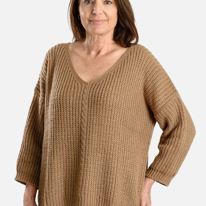 Emma Cable Knit Jumper 7932629 2