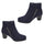 Navy Ankle Boots
