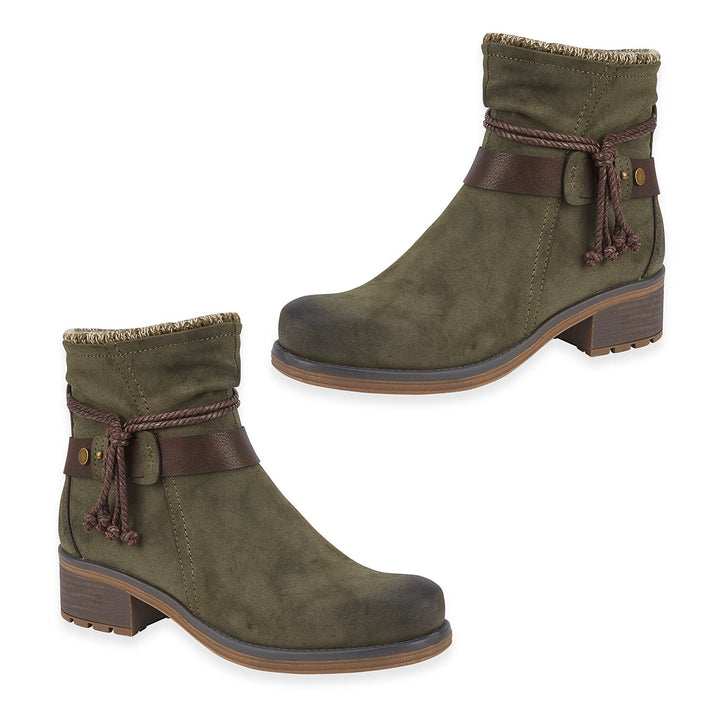 Emma Stockholm Women's Ankle Boot (Size 4) - Khaki 8281287 1