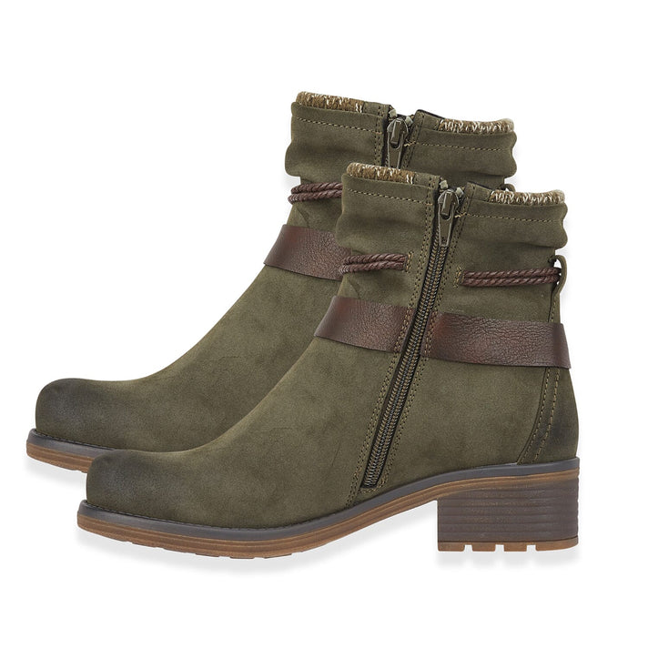 Emma Stockholm Women's Ankle Boot (Size 4) - Khaki 8281287 2