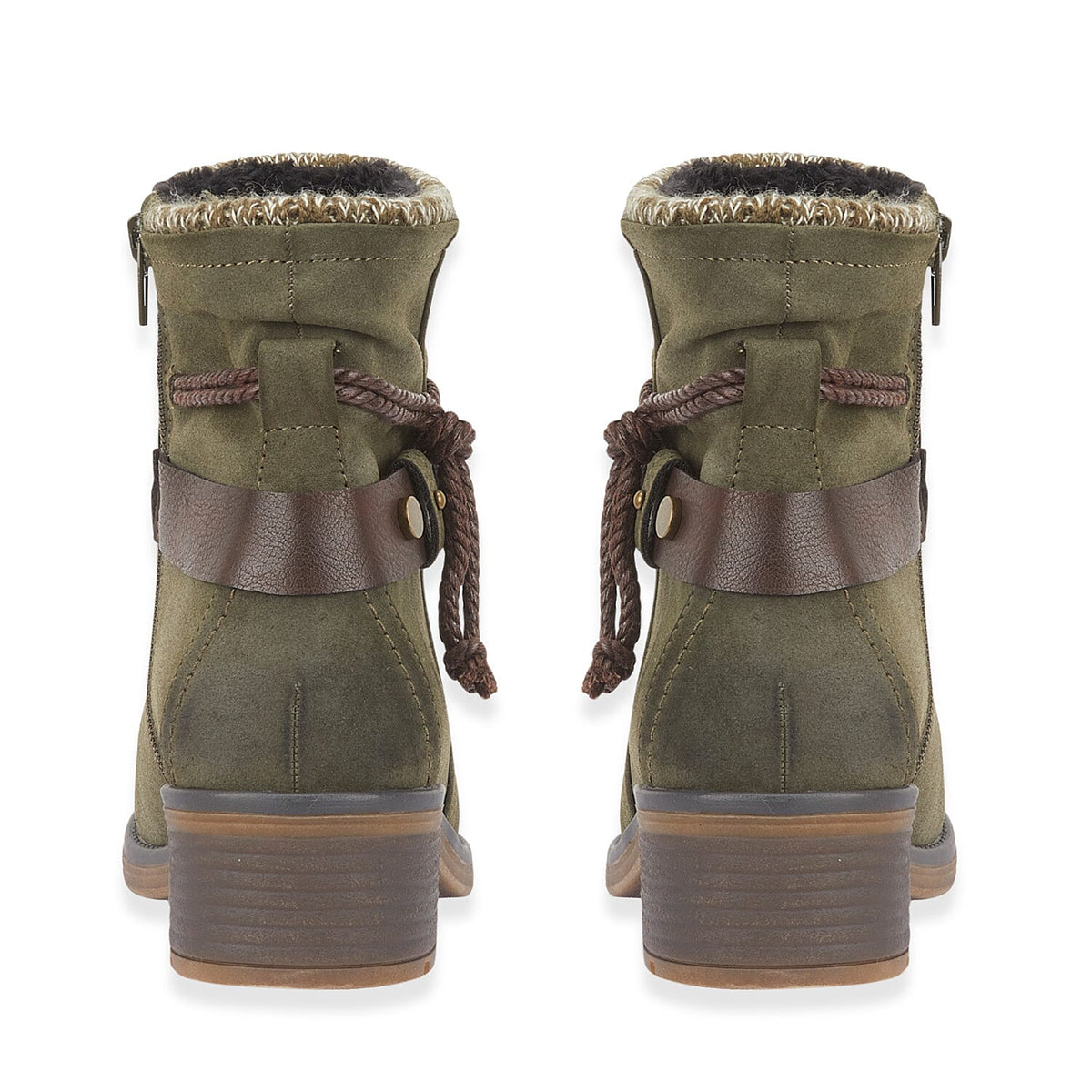 Emma Stockholm Women's Ankle Boot (Size 3) - Khaki 8281287 2