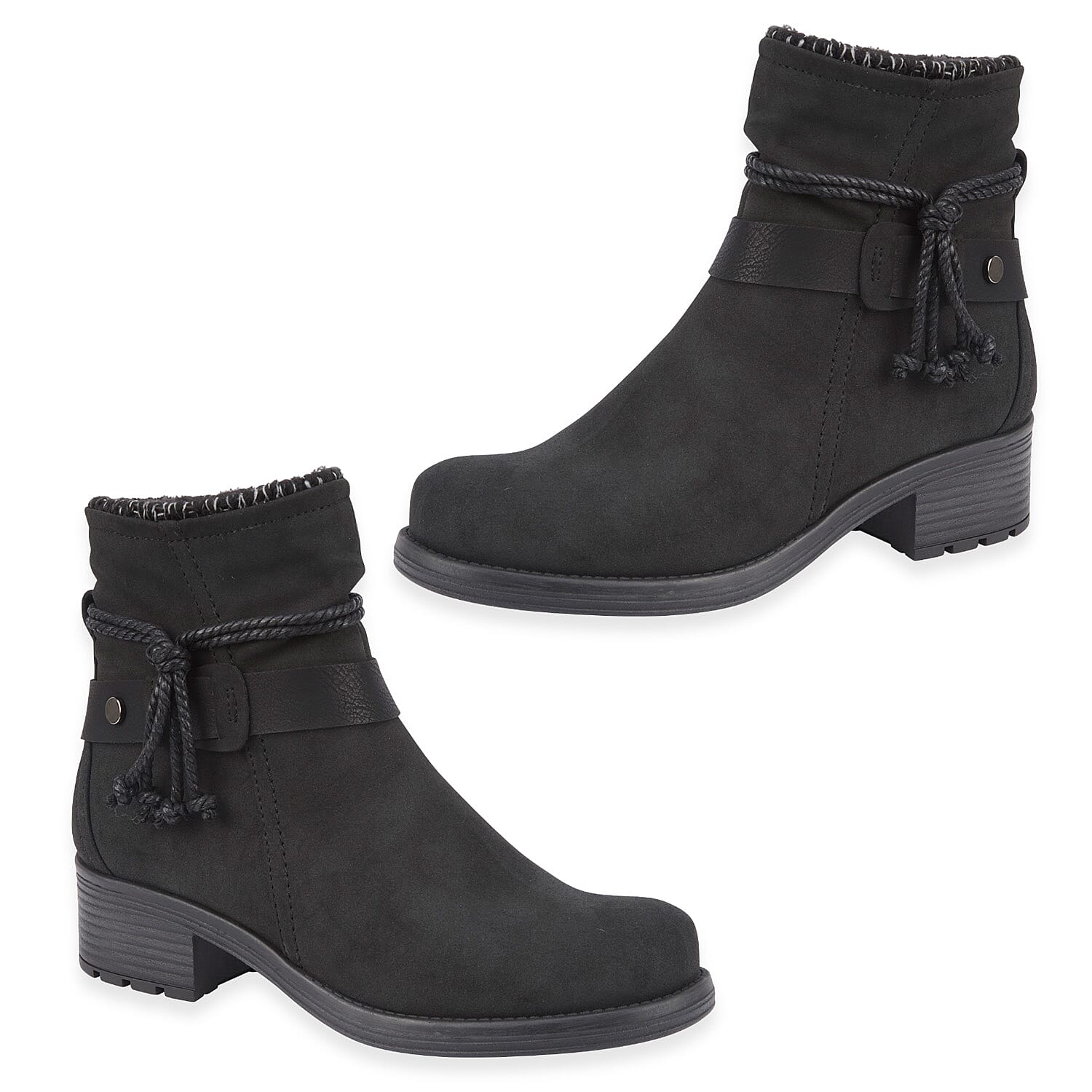 Emma Stockholm Women's Ankle Boot (Size 8) - Black 8281286 0