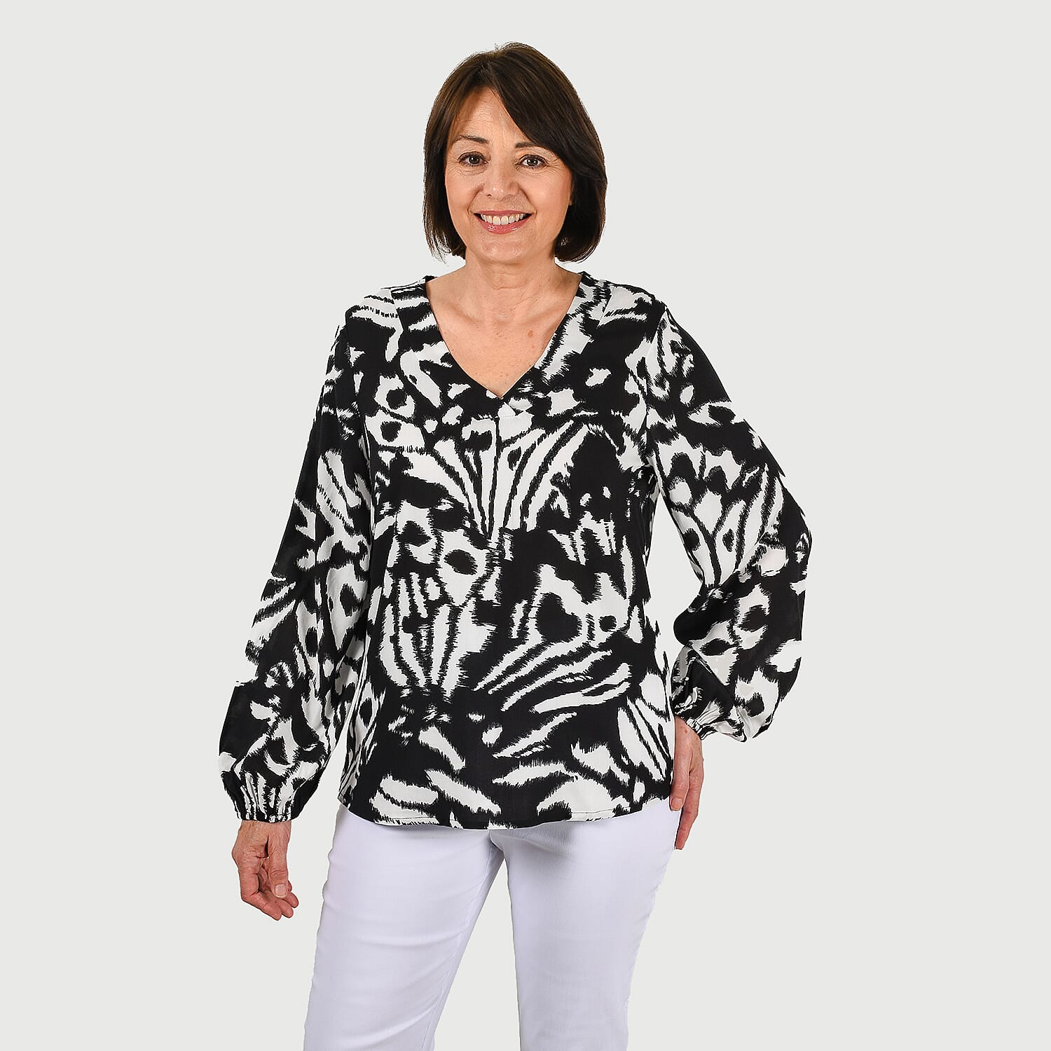 Emma Stretchable Bengaline Trousers 7515776 0