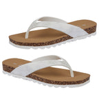 Shoes by Emma Ladies Slipper (Size 36) - White