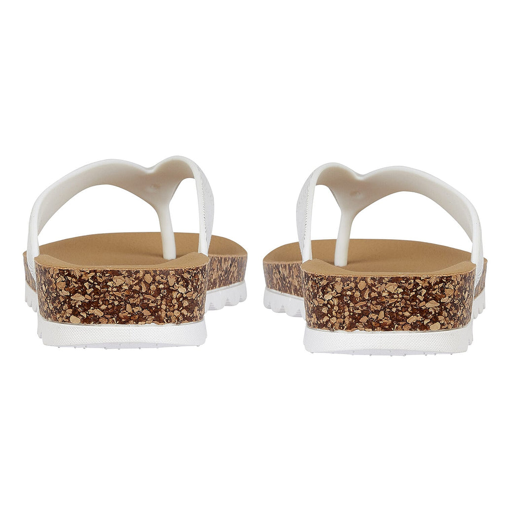 Shoes by Emma Ladies Slipper (Size 36) - White