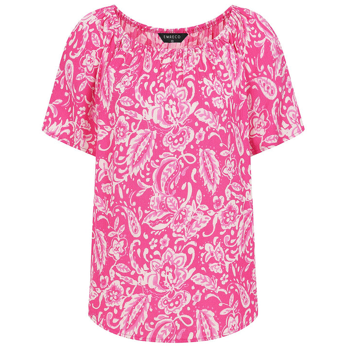 Emreco CRINKLE Knitted Top - Pink 7972560 2