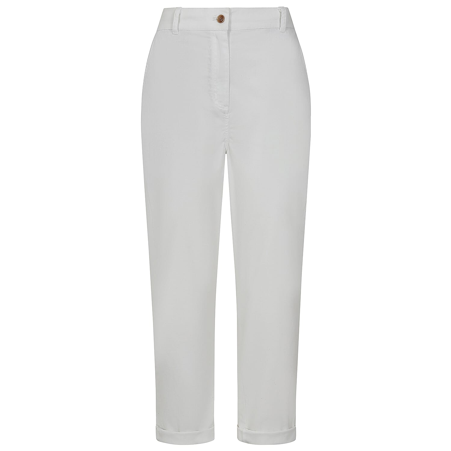 Emreco Pure Cotton Elastic Back Turn Up Chino 7859269 3