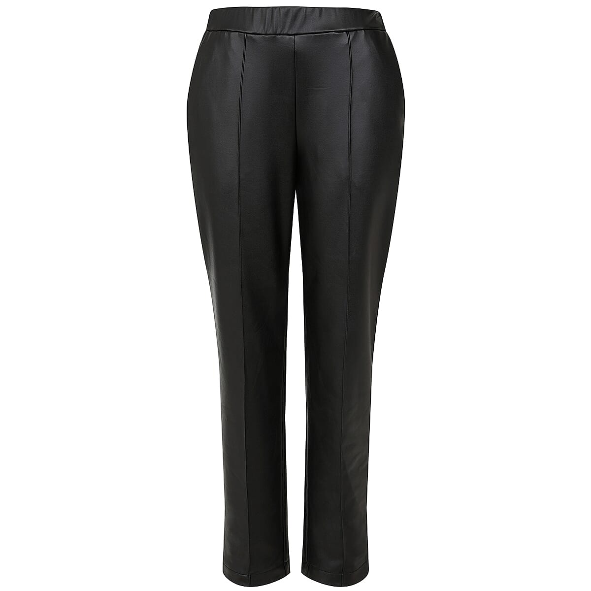 Emreco Faux Leather Jean and Pant-Trouser (Size - 10) - Black 8043516 2
