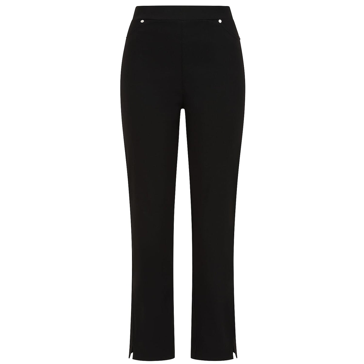 Emreco Jean Style Stretch Trousers 29 Inch Leg (Size 18) - Black V32513765 0