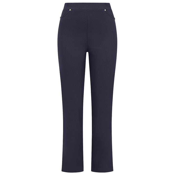 Emreco Jean Style Stretch Trousers 29 Inch Leg (Size 18) - Navy 8097809 2