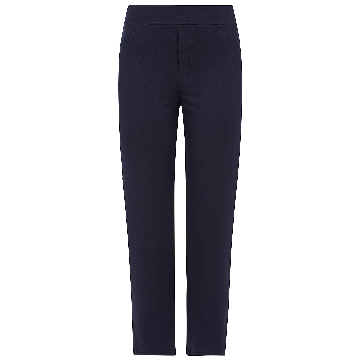 Emreco Jean Style Ponte Stretch Trouser (Size 10) - Navy 8097703 1