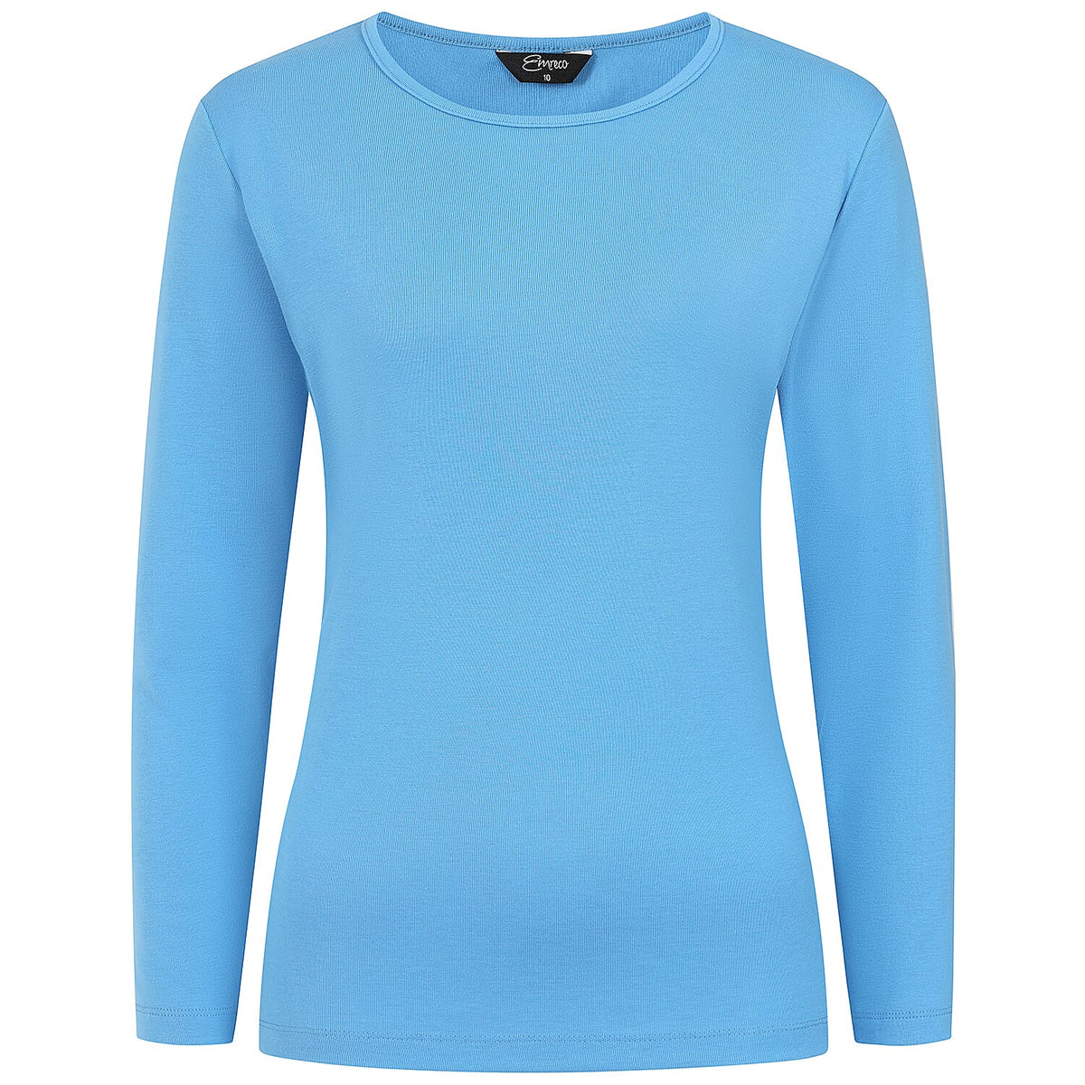 Emreco Relaxed Fit 3-4 Sleeve Crew Neck Classic Top 7972630 0