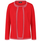 Emreco Twin Set with Lurex Trim & Heat Seal (Size 16  to 18) - Red