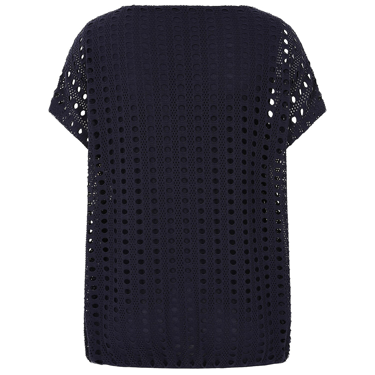 Emreco Lace Jersey Knit Elastic Hem Top 7805737 4