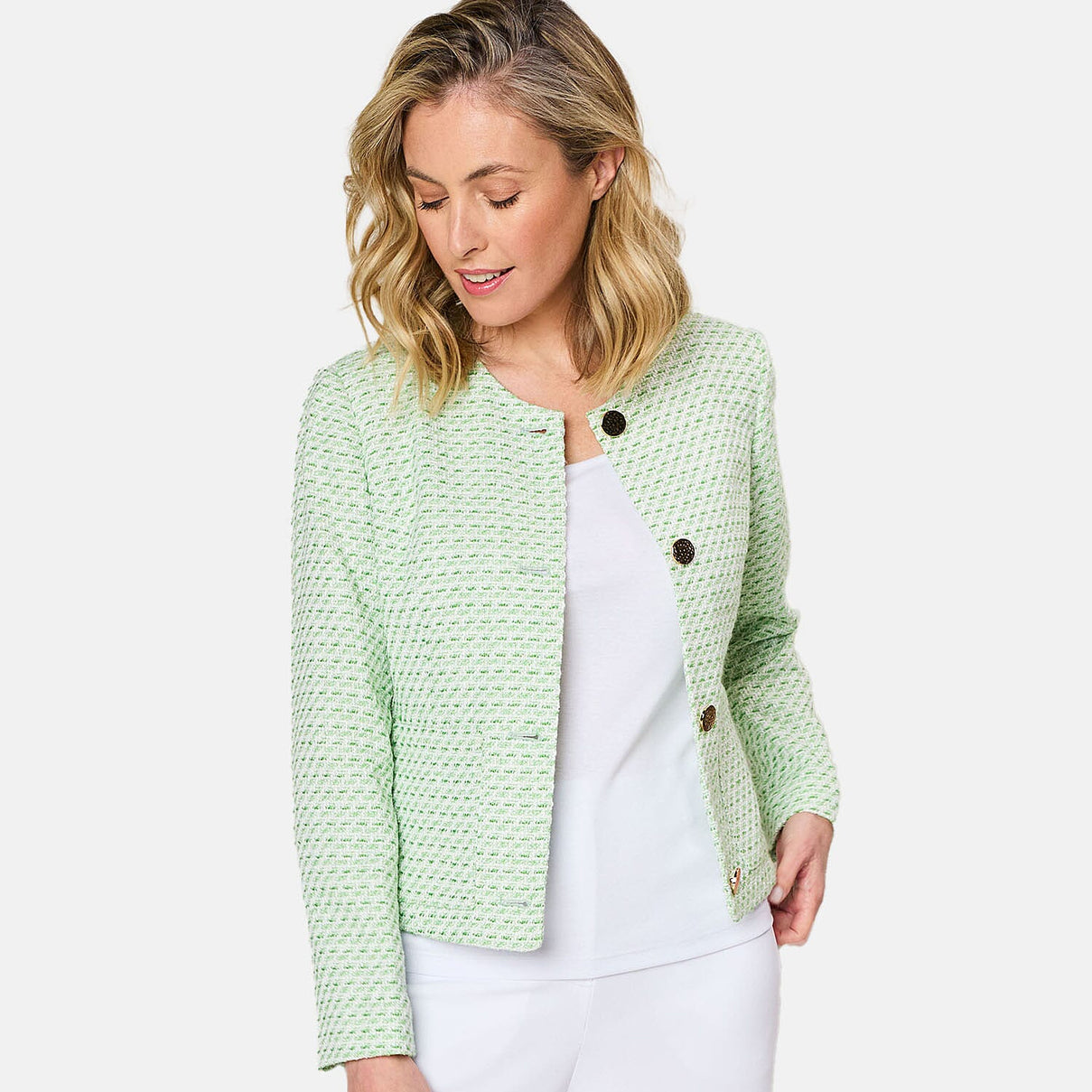 Emreco Polyester Jacket (Size 1x1 cm) - Green 7746826 0
