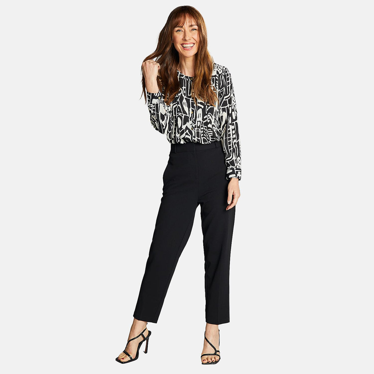 Emreco Crepe Stretch Tapered Trouser 7673139 1