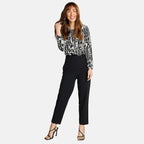 Emreco Polyester Jean and Pant-Trouser (Size 1x1 cm) - Black