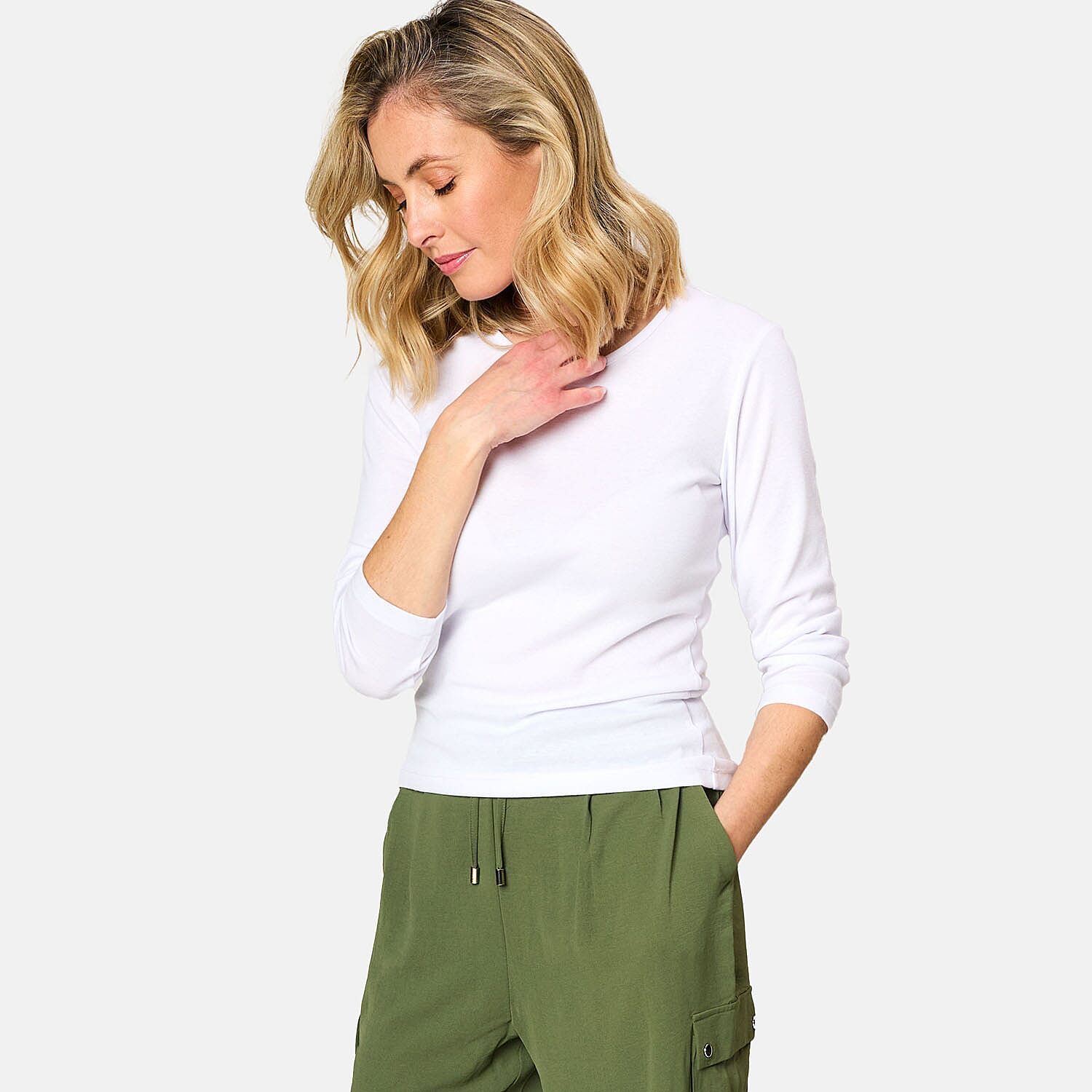 Emreco Polyester Top - White 7746806 1