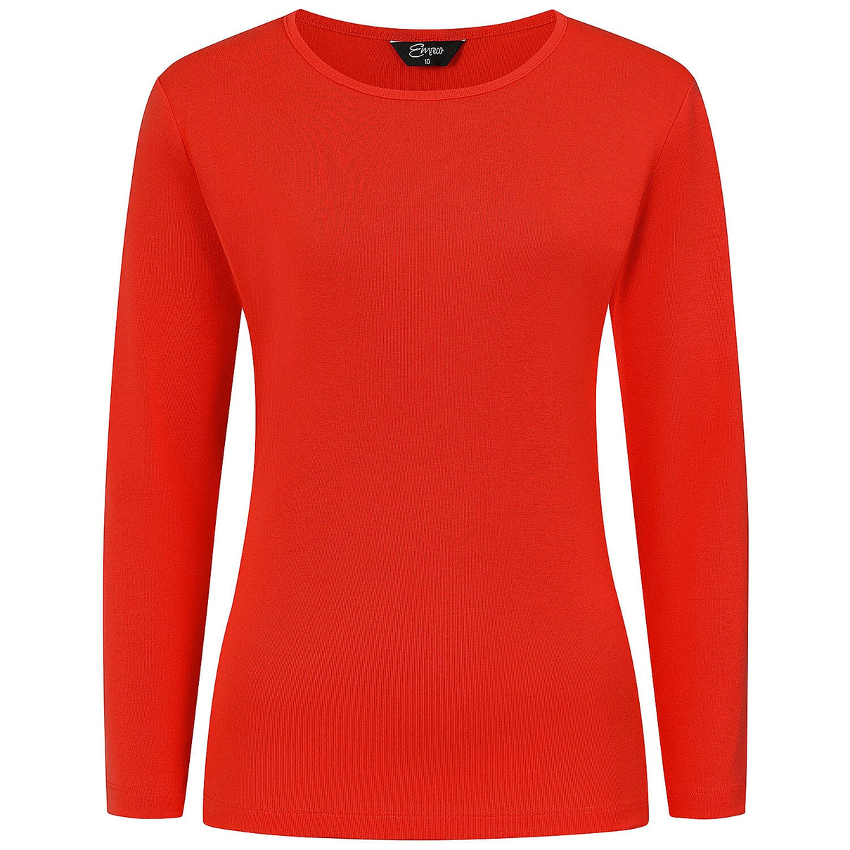 Emreco Quarter Sleeve Basic T-Shirt (Size 12) - Red V32520765 0