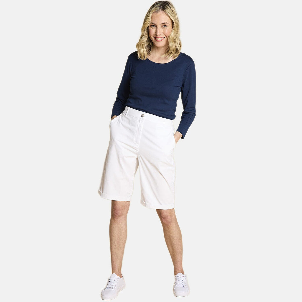Emreco Relaxed Fit 3-4 Sleeve Crew Neck Classic Top