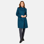 Emreco Smart Wrap Coat (Size 10) - Teal