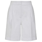 Emreco Tailored Stretch Bengaline Smart Short (Size 10) - White