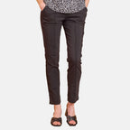 Emreco Tapered Leg Stretch Trousers (Size 10) - Black