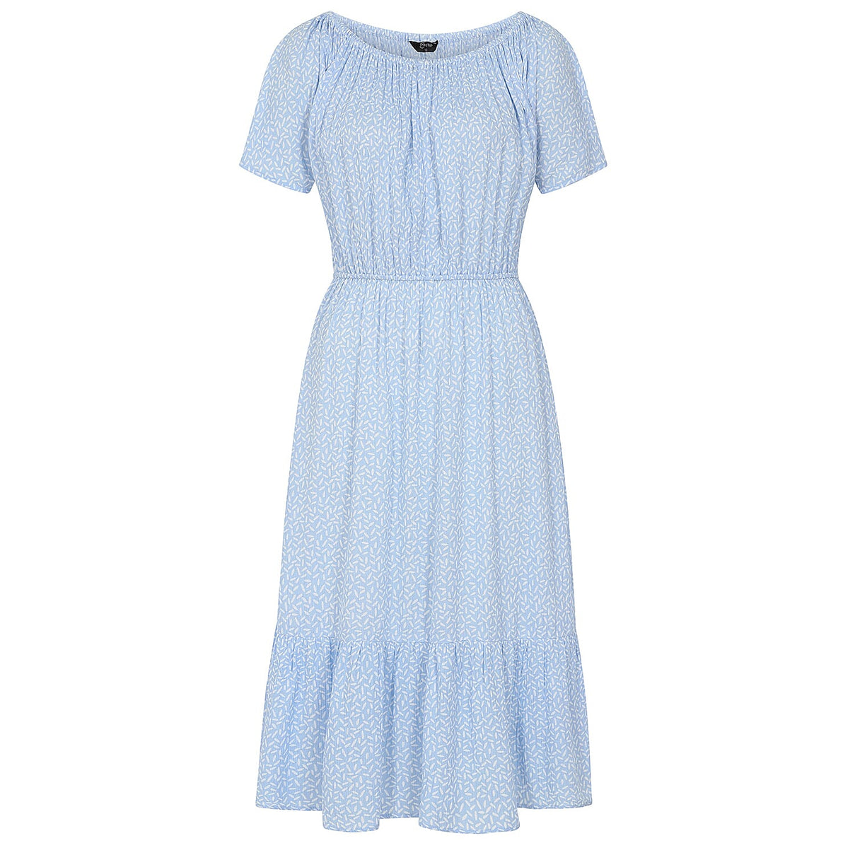 Emreco Women's Elasticated Off Shoulder Midi Dress 7805000 4