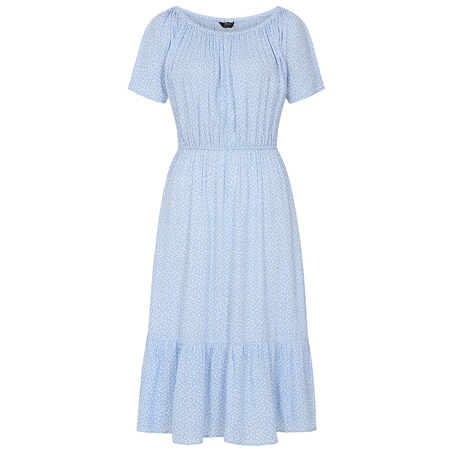Emreco Women's Elasticated Off Shoulder Midi Dress 7805000 4