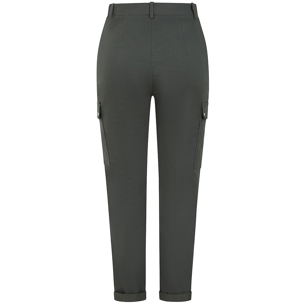 Emreco Combat Style Stretch Utility Trouser (Size 20) - Dark Khaki