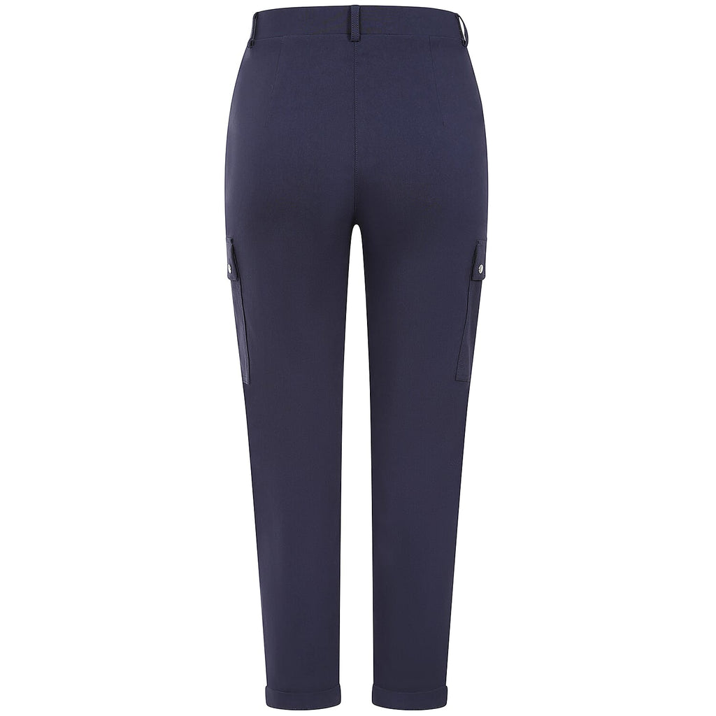 Emreco Combat Style Stretch Utility Trouser (Size 20) - Navy