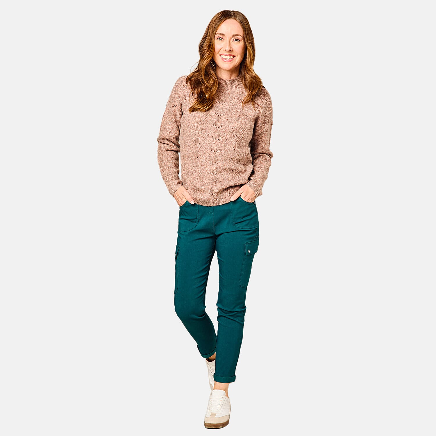 Emreco Bengaline Cargo Trouser - Winter Teal 7930623 0