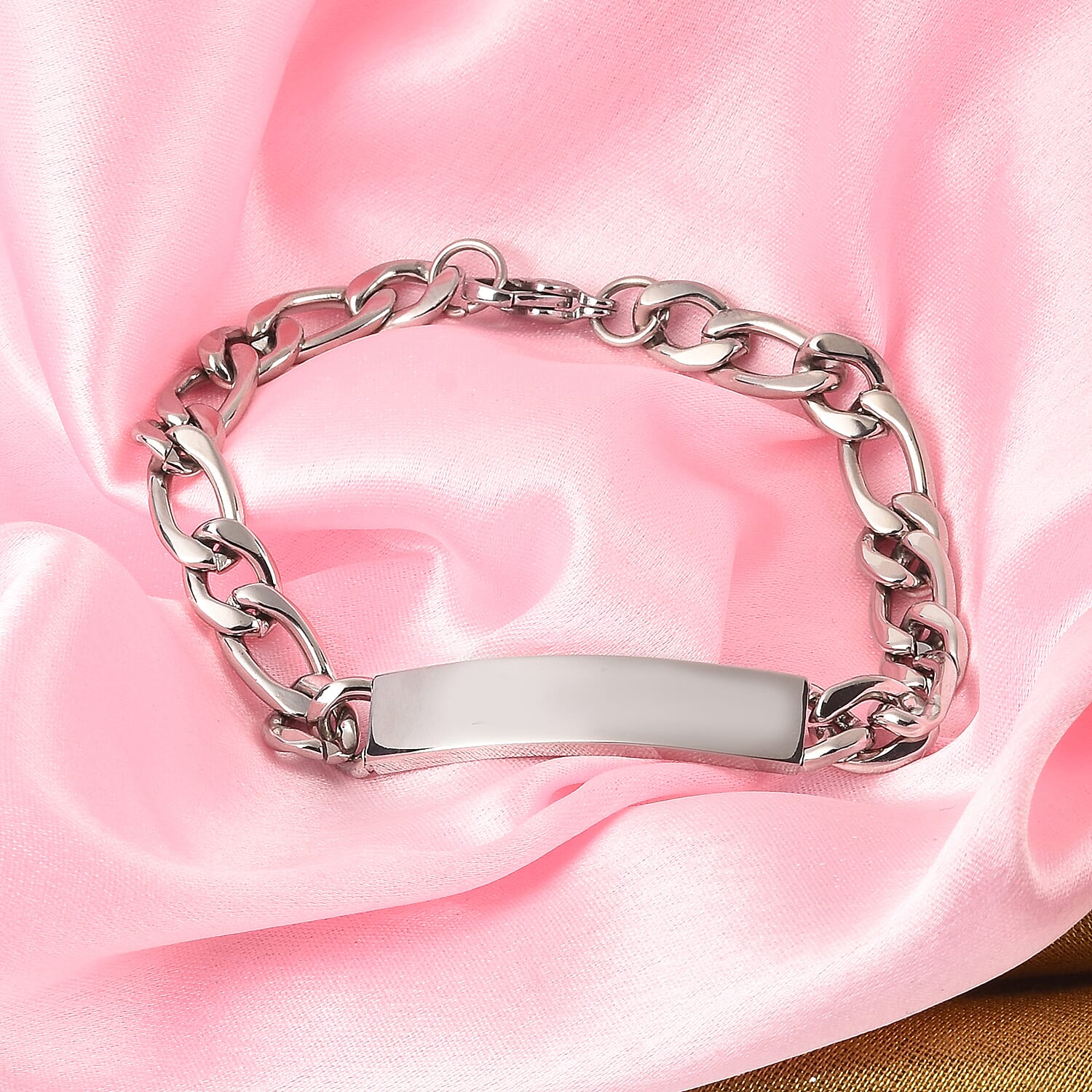 Engraved Bracelet in Stainless Steel 3623495 0