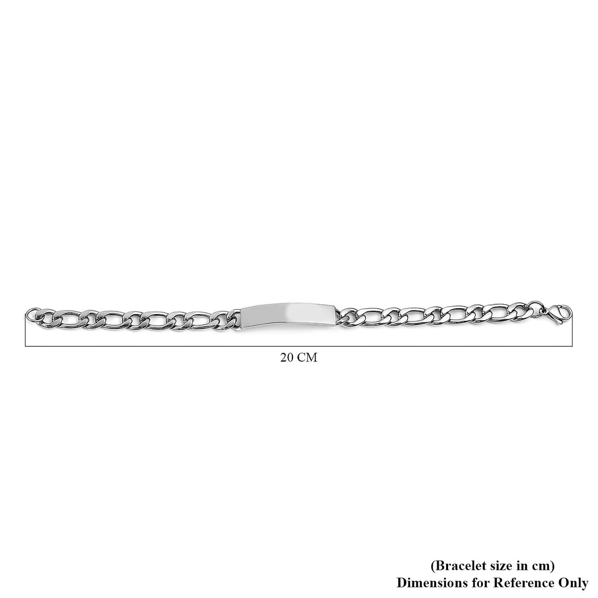Engraved Bracelet in Stainless Steel 3623495 4