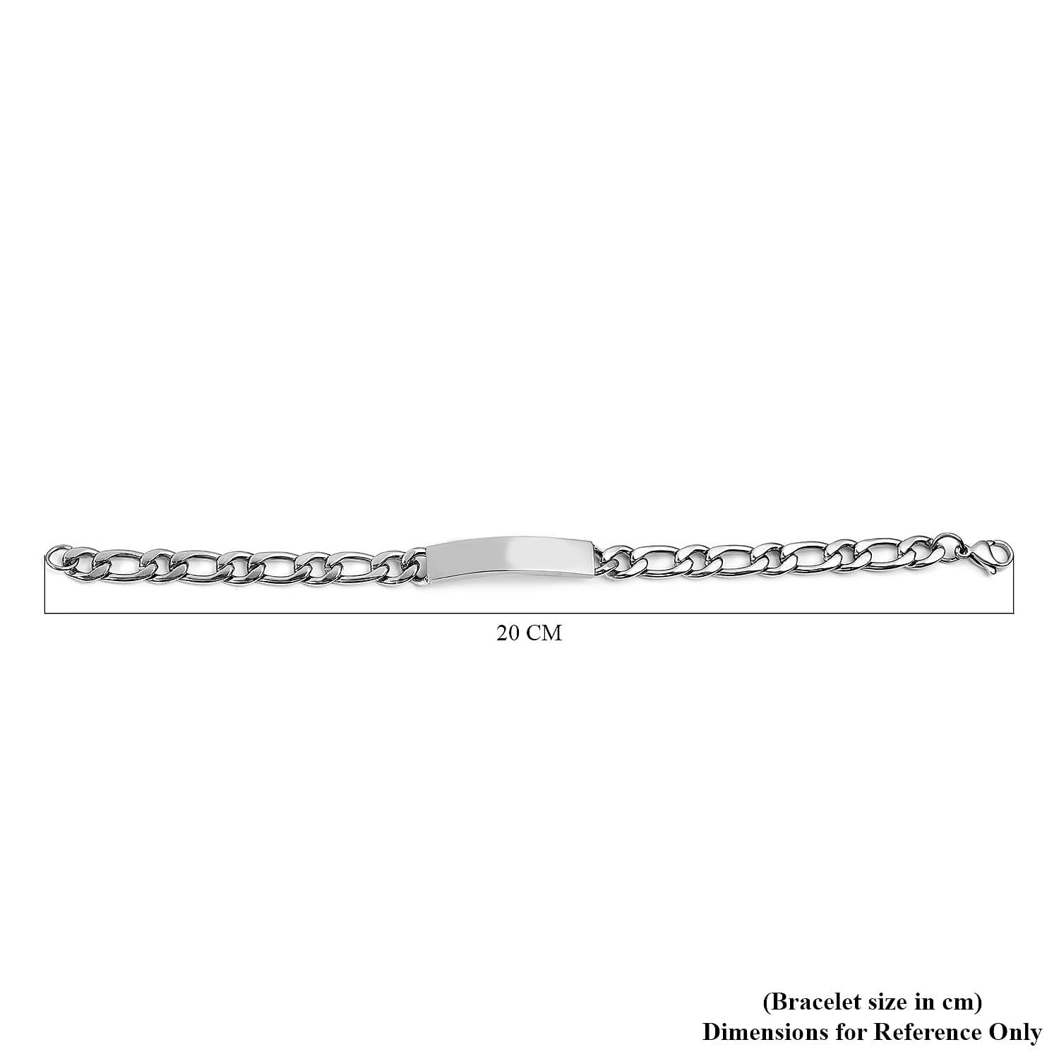 Engraved Bracelet in Stainless Steel 3623495 7